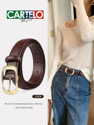 New Fashion Simplicity cowhide belt