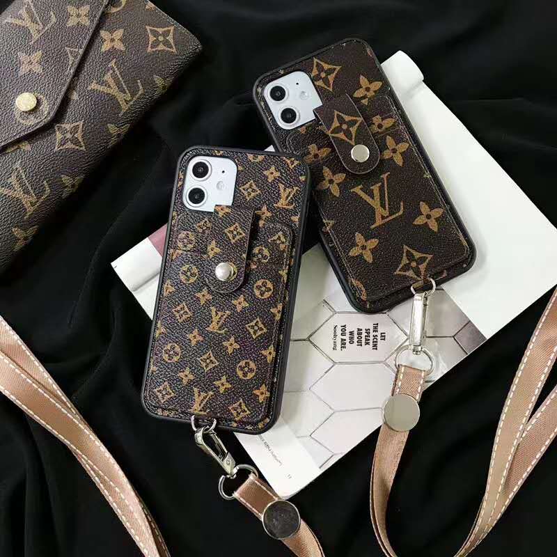 Tide Brand LV Card Slot Phone Case For Iphone