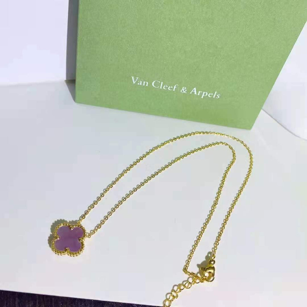 Four Leaf Clover Gold Necklace