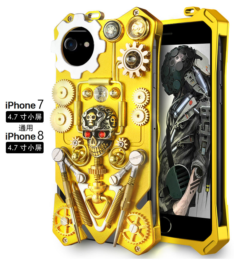 Cool Metal Mechanical Phone Case