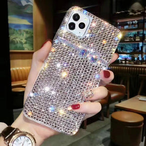 Bowknot rhinestone phone case for iphone