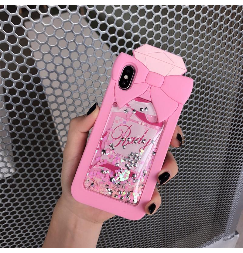 Cute quicksand phone case