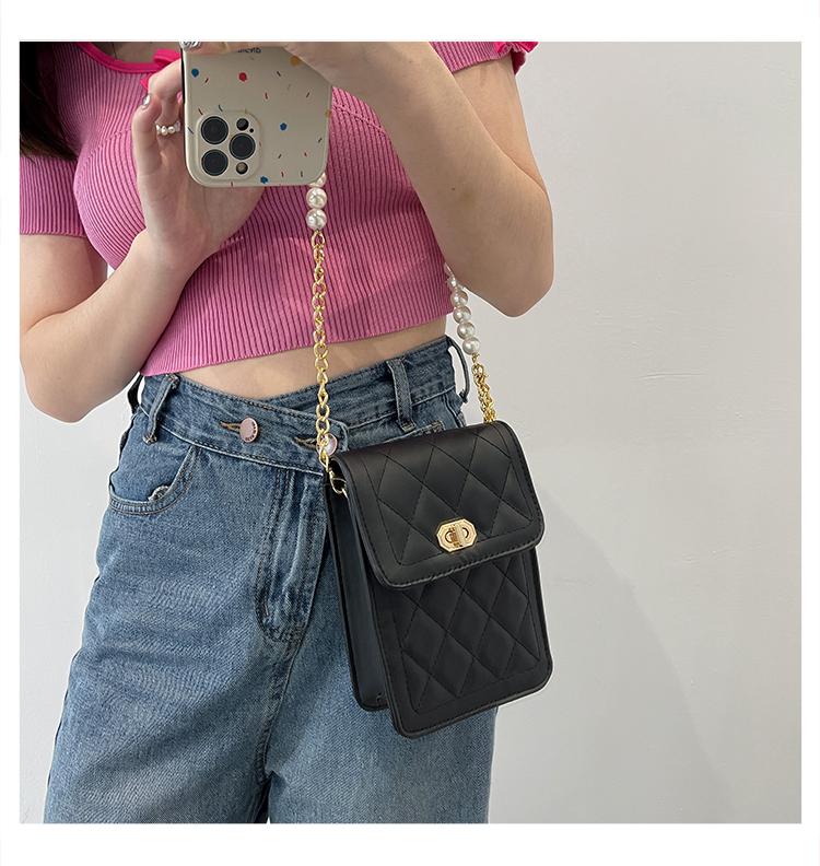 New Fashion Pearl chain Phone Case