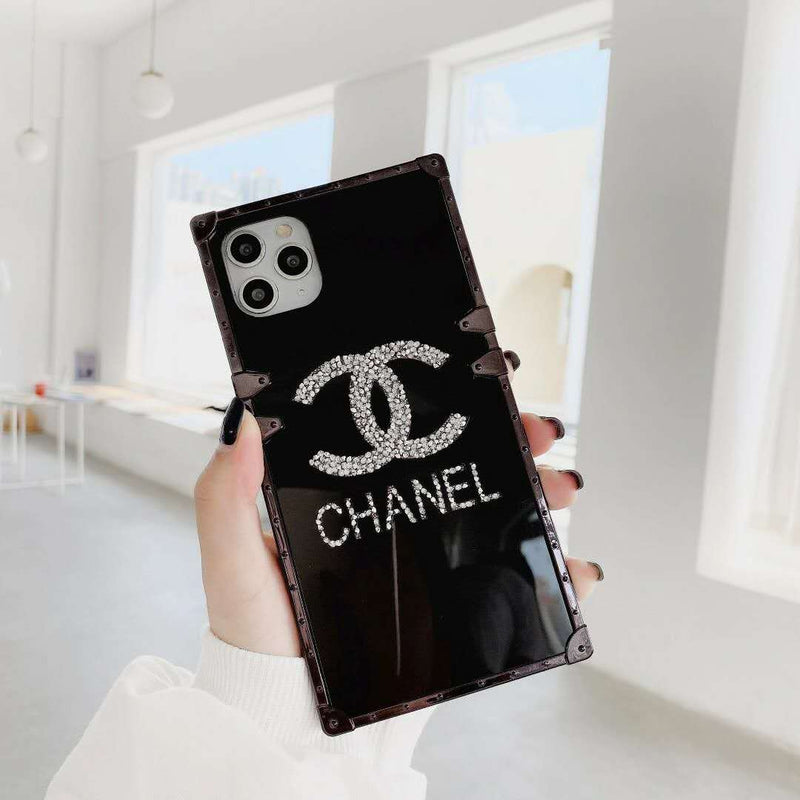 Luxury square mirror phone case