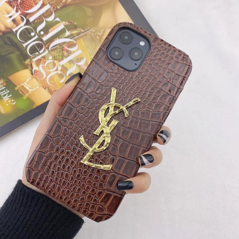 Diamond snake pattern phone case