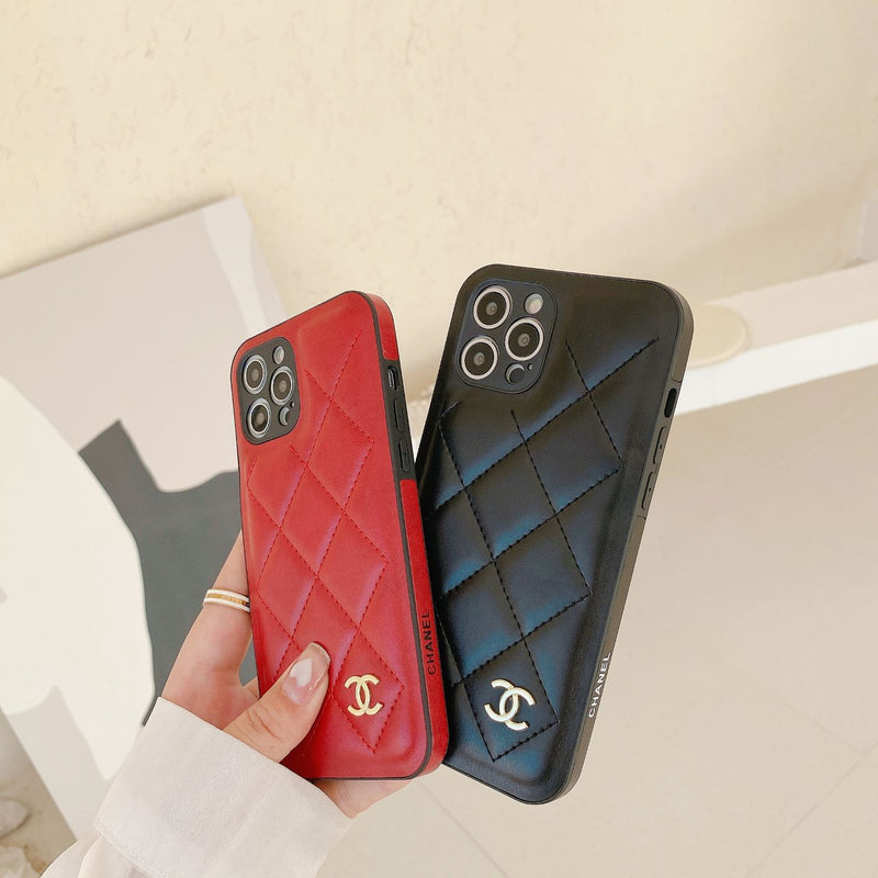 Fashion all-inclusive side leather phone case