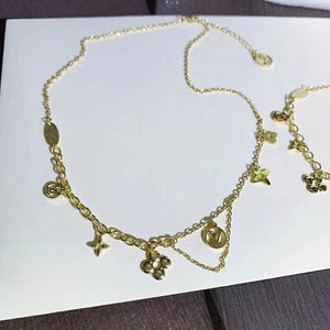 Gorgeous Necklace Bracelet Set Fashion Jewelry