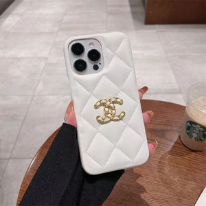 Luxury leather phone case