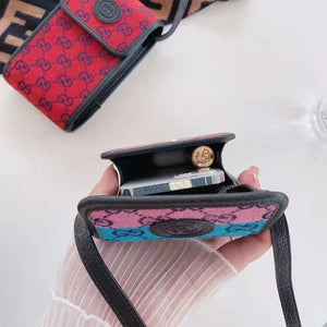 Fashion all-match Leather Shoulder Crossbody Universal Phone bag