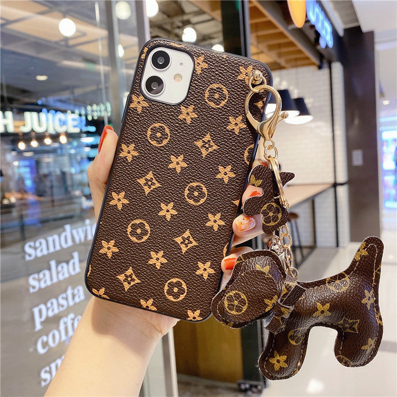 Fashion Doll Leather Phone Case