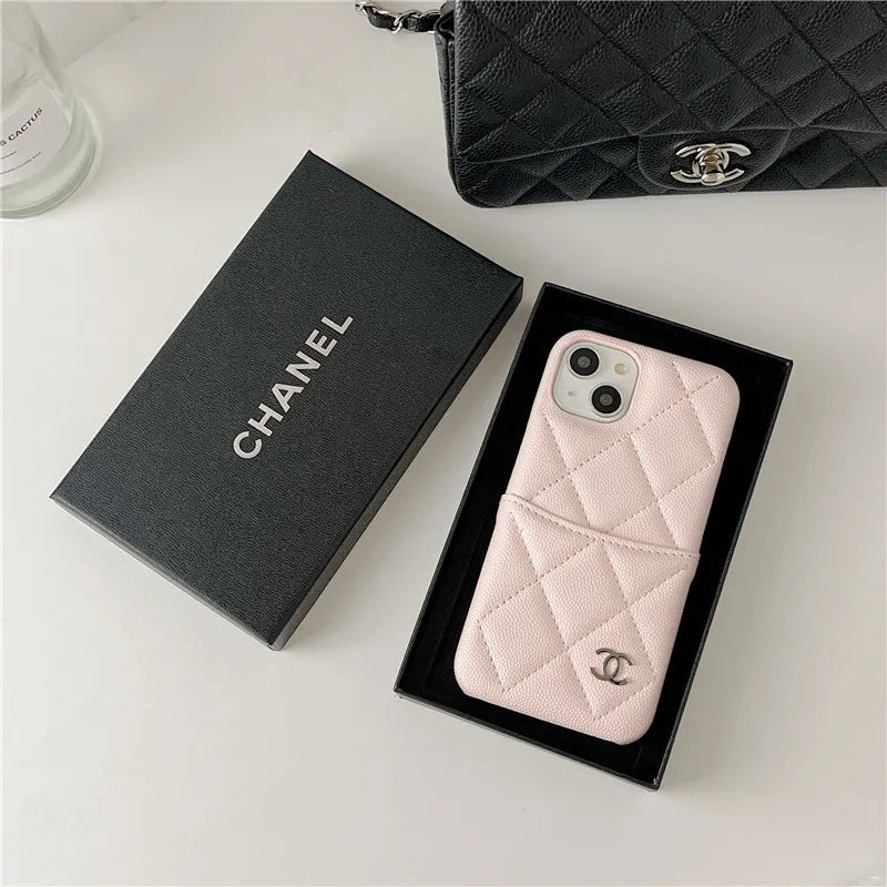 Luxury soft leather phone case for iphone