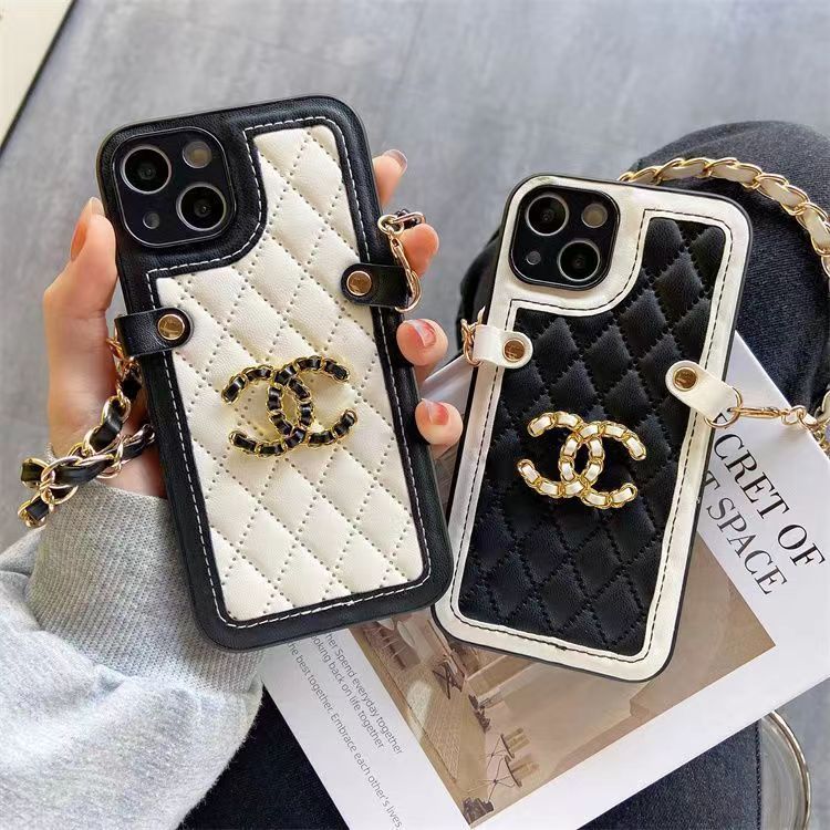 Luxury  Diamond Crossbody chain Phone Case for iPhone