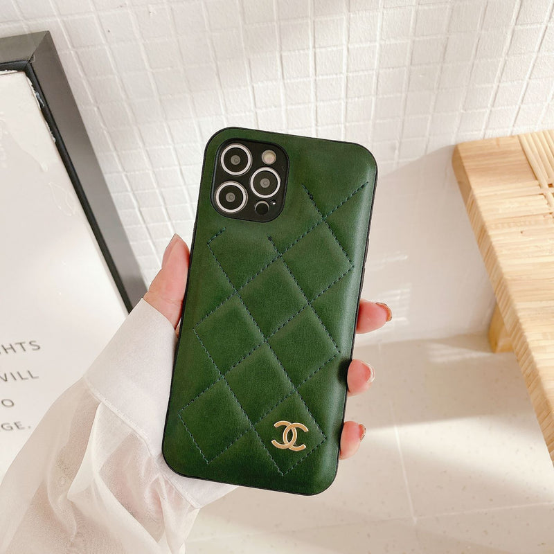 Fashion all-inclusive side leather phone case