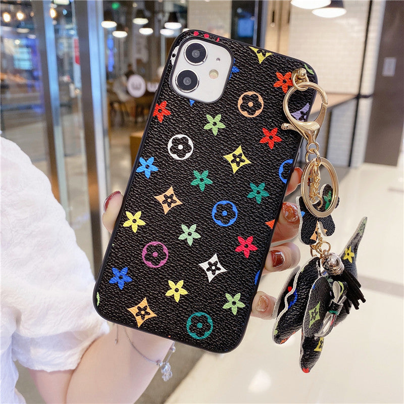 Fashion Doll Leather Phone Case