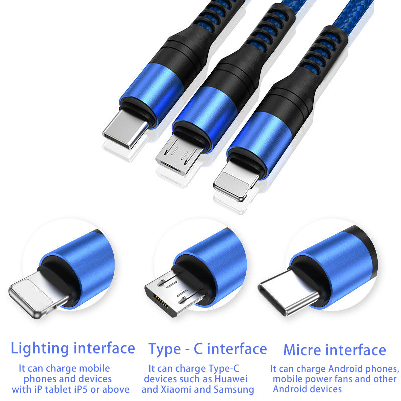 3 in 1 USB Cable