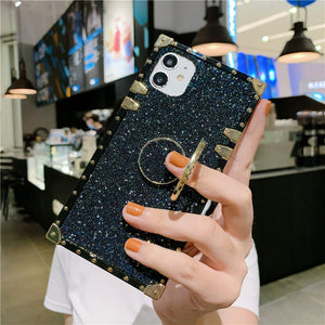 Bling Glitter Square Case