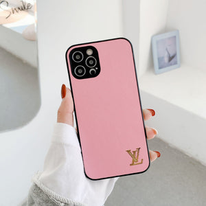 Fashion cross pattern macaron color phone case