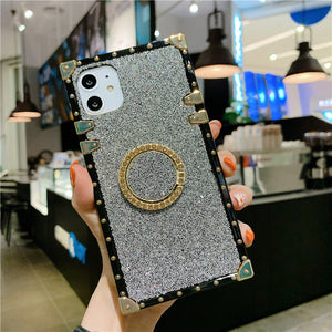 Bling Glitter Square Case