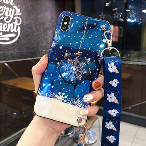 Blu-ray Snowflake Phone Case