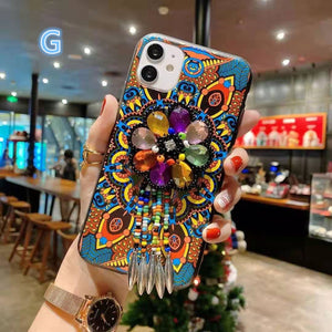 Retro ethnic style phone case