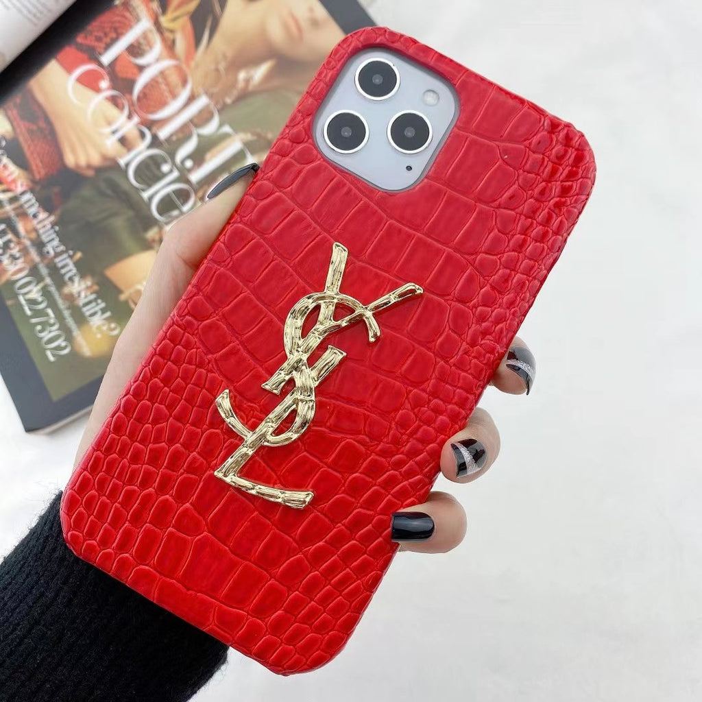 Diamond snake pattern phone case