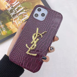 Diamond snake pattern phone case