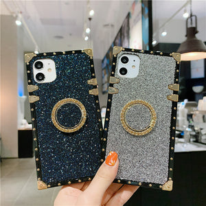 Bling Glitter Square Case