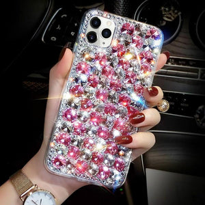 Shiny rhinestone phone case for iphone