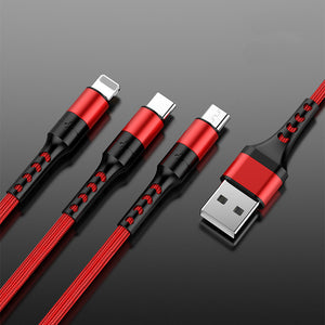 3in1 Data USB Cable  Fast  Cable type c