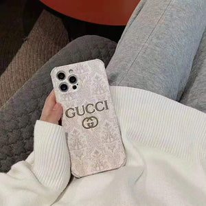 Embroidered embossed soft phone case