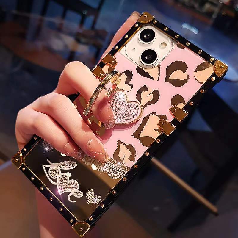 Bling square phone case