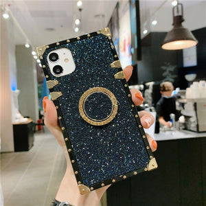 Bling Glitter Square Case