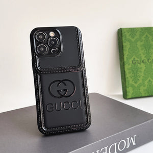 Luxury soft leather phone case for iphone