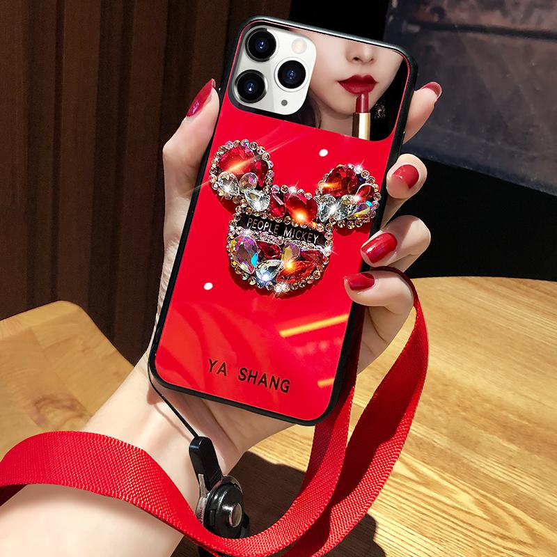 Cute Diamond Mirror Phone Case