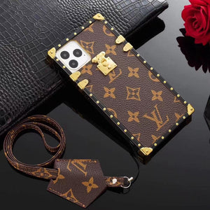 Square Lanyard Anti-fall phone case