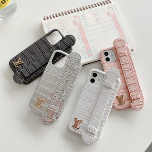 Fashion Wristband leather phone case