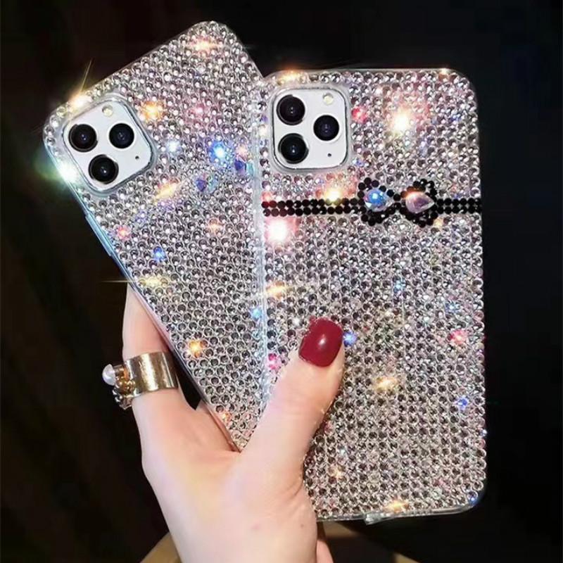 Bowknot rhinestone phone case for iphone