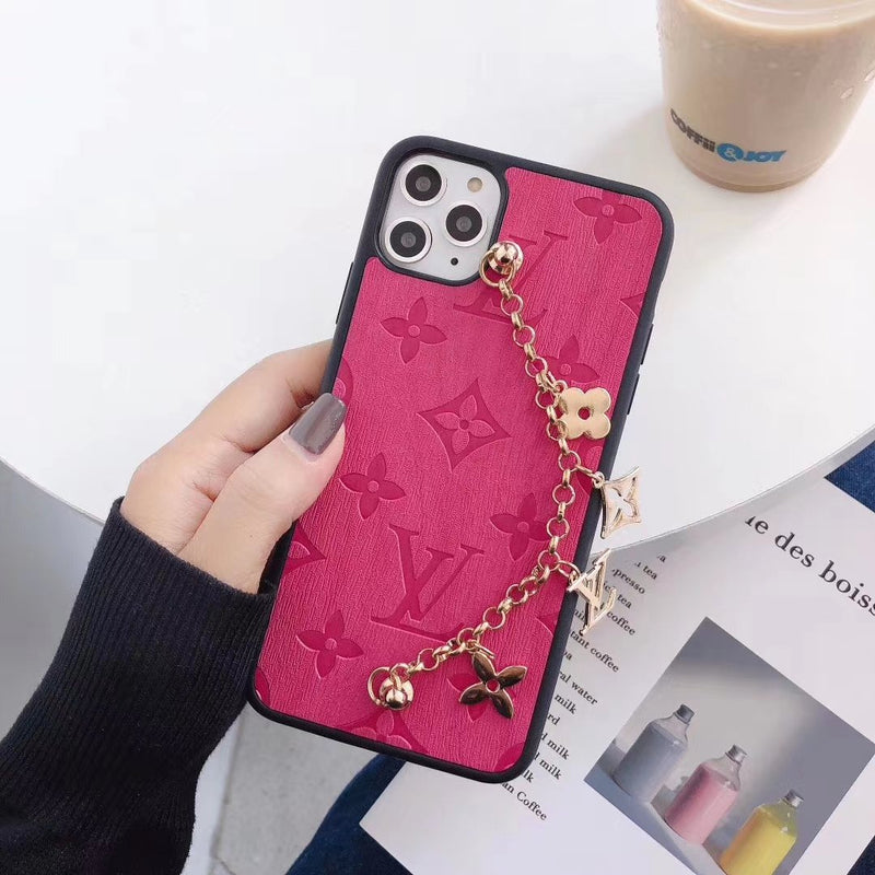 Color metal bracelet phone case