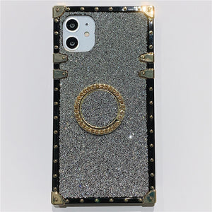 Bling Glitter Square Case