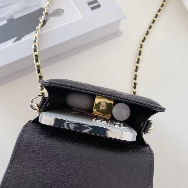 LUXURIOUS SHOULDER BAG CORTEX PURSE PHONE CASE