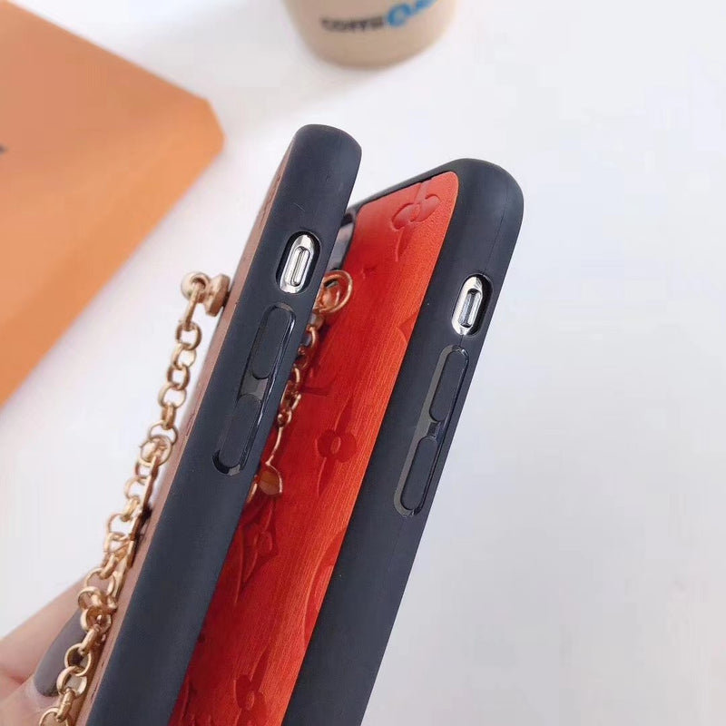 Color metal bracelet phone case