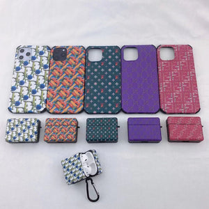 Colored flowers  phone case and Airpods case