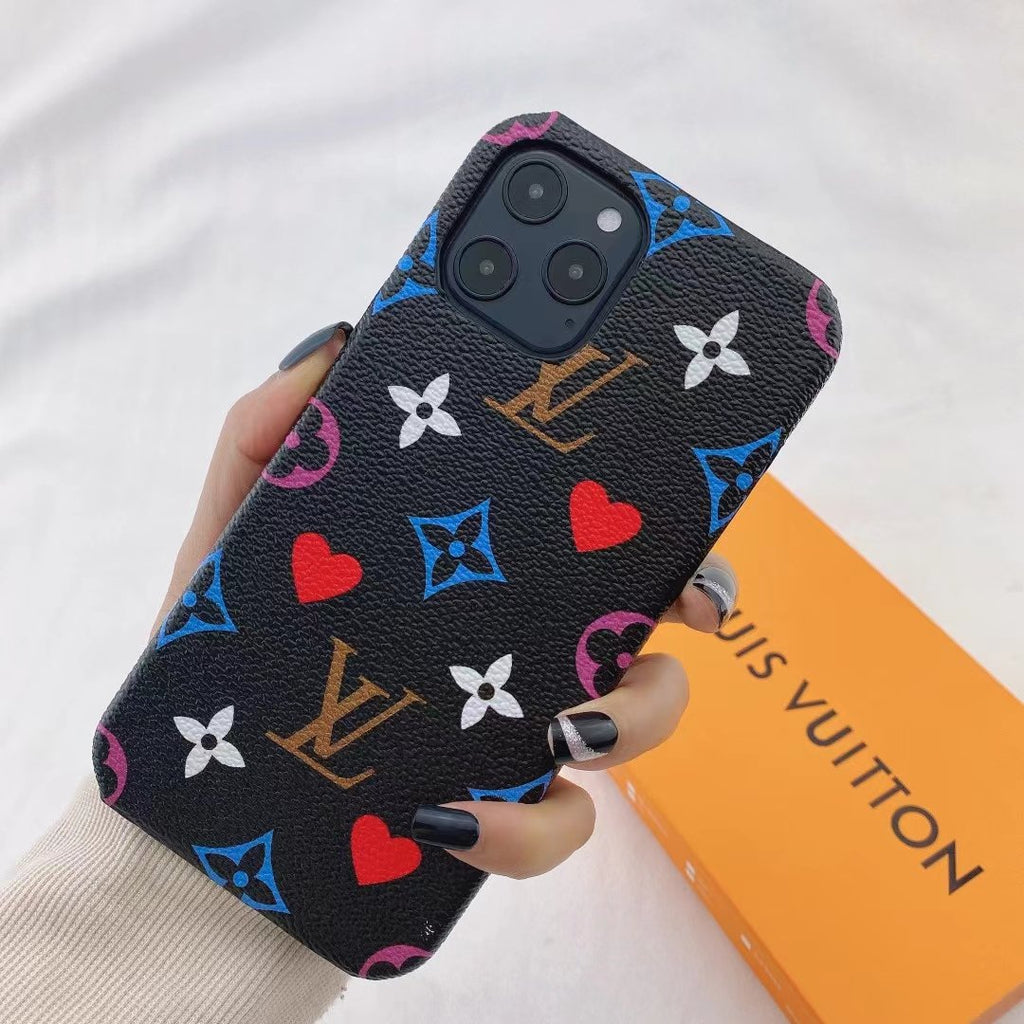 Fashion color letter phone case