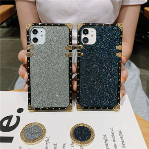 Bling Glitter Square Case