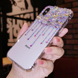 Transparent Diamond Phone Case