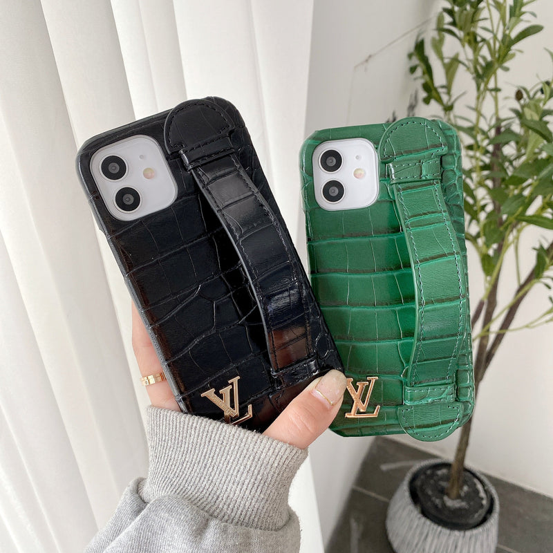 Fashion Wristband leather phone case