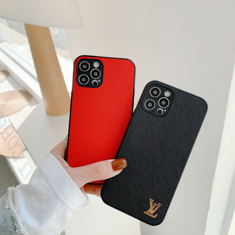 Fashion cross pattern macaron color phone case