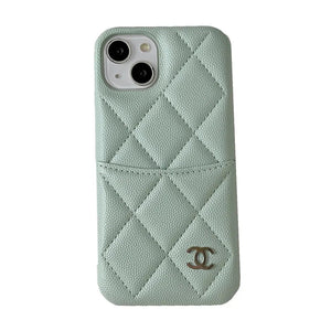 Luxury soft leather phone case for iphone