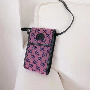 Fashion all-match Leather Shoulder Crossbody Universal Phone bag