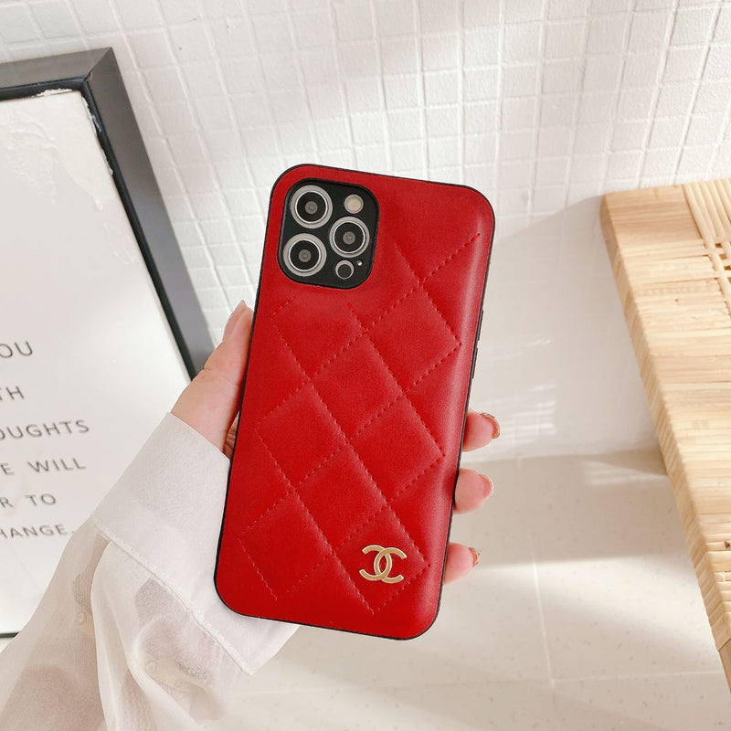 Fashion all-inclusive side leather phone case